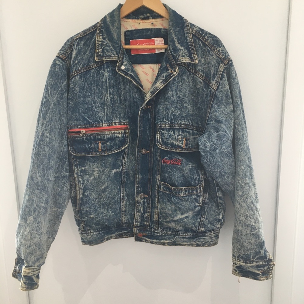 Vintage Men’s Coca Cola Denim Jacket